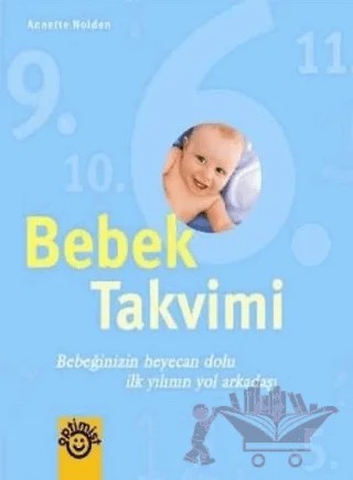 Bebek Takvimi Mavi – Annette Nolden – Optimist Kitap kitap kapağı