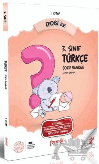DOBİ 3. Sınıf Türkçe Soru Bankası – Levent Dizdar – Formül Yayınları kitap kapağı