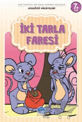 İki Tarla Faresi - Atasözü Hikayeleri – Mehmet Orhan – Martı Çocuk Yayınları kitap kapağı