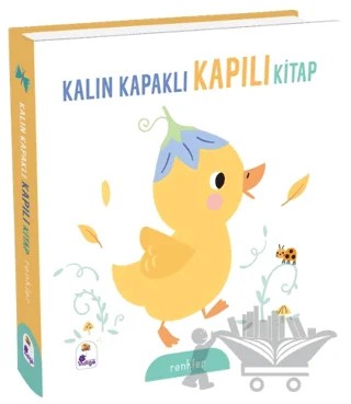 Kalın Kapaklı Kapılı Kitap - Renkler – Kolektif – İndigo Çocuk kitap kapağı