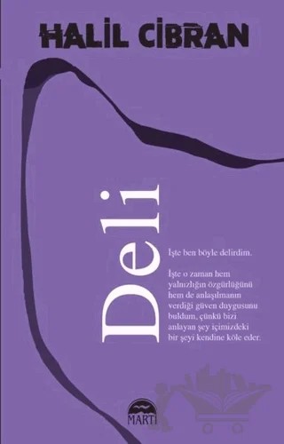 Deli – Halil Cibran – Martı Yayınları kitap kapağı