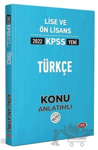 Data KPSS Lise ve Ön Lisans Türkçe Konu Kitabı  2022 – Kolektif – Data Yayınları kitap kapağı