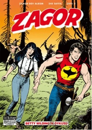 Zagor Dev Albüm Sayı: 3 – Moreno Burattini – Lal Kitap kitap kapağı
