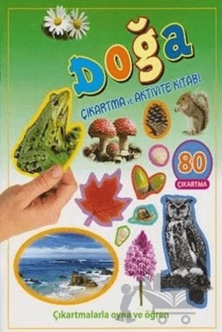 Doğa - Çıkartma ve Aktivite Kitabı – Kolektif – Parıltı Yayınları kitap kapağı