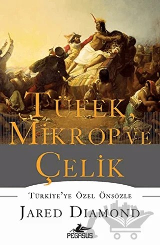 Tüfek, Mikrop ve Çelik – Jared Diamond – Pegasus Yayınları kitap kapağı