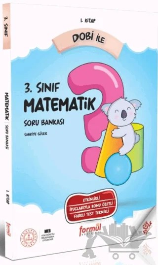 DOBİ 3. Sınıf Matematik Soru Bankası – Sabriye Şakar – Formül Yayınları kitap kapağı