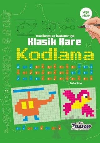 Yeşil Kitap - Klasik Kare Kodlama - Teleskop – Kolektif – Teleskop Popüler Bilim kitap kapağı