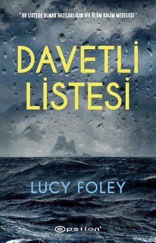 Davetli Listesi – Lucy Foley – Epsilon Yayınevi kitap kapağı