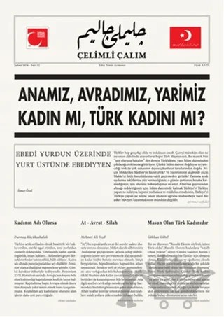 Çelimli Çalım Dergisi Sayı: 12 – Çelimli Çalım Dergisi Yayınları kitap kapağı