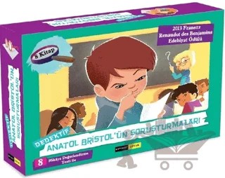Dedektif Anatol Bristol'ün Soruşturmaları - 8 Kitap Takım Kutulu – Carine Hinder – Gendaş Çocuk kitap kapağı