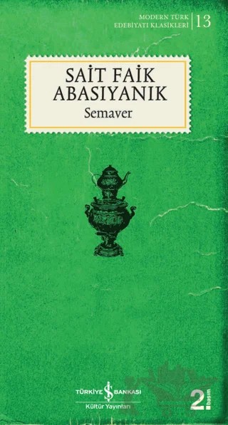 Semaver – Sait Faik Abasıyanık – İş Bankası Kültür Yayınları kitap kapağı