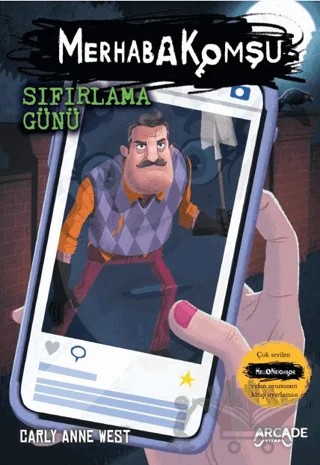 Merhaba Komşu 7: Sıfırlama Günü – Carly Anne West – Arcade Kitap kitap kapağı