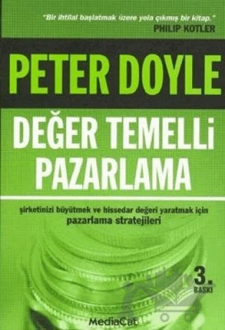 Değer Temelli Pazarlama – Peter Doyle – MediaCat Kitapları kitap kapağı