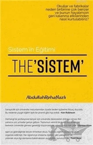 The Sistem - Sistem'in Eğitimi – Abdullah Reha Nazlı – Kamer Yayınları kitap kapağı