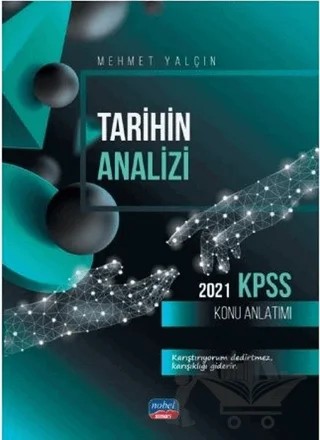 2021 KPSS Tarihin Analizi Konu Anlatımı – Mehmet Yalçın – Nobel Sınav Yayınları kitap kapağı