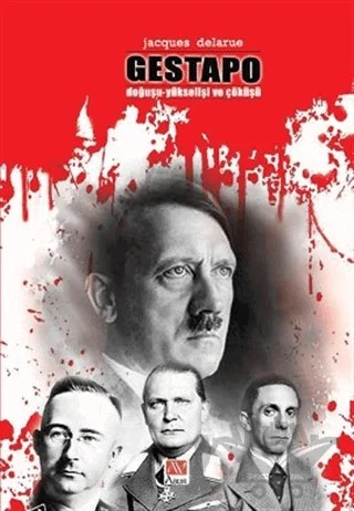 Gestapo – Jacgues Delarue – Asur Yayınları kitap kapağı