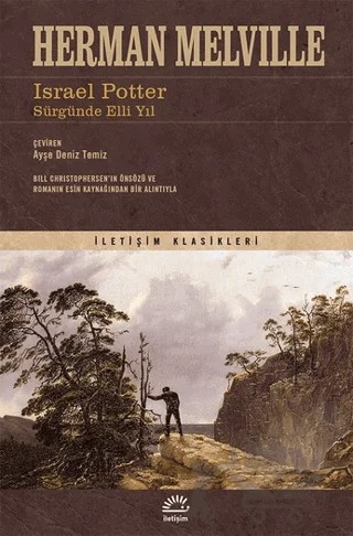 İsrael Potter – Herman Melvılle – İletişim Yayınevi kitap kapağı