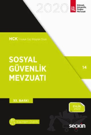 Sosyal Güvenlik Mevzuatı – Remzi Özmen – Seçkin Yayıncılık kitap kapağı