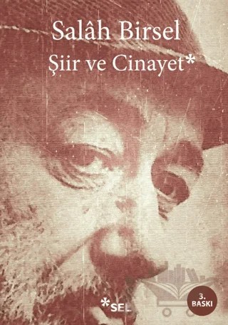 Şiir ve Cinayet – Salah Birsel – Sel Yayıncılık kitap kapağı