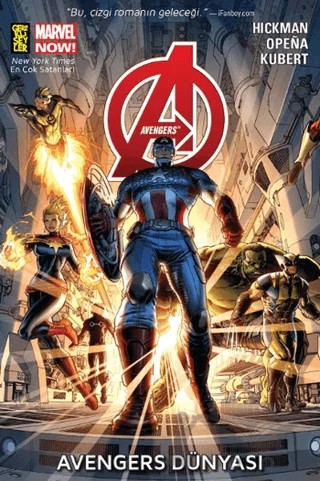 Avengers 1 - Avengers Dünyası – Jonathan Hickman – Gerekli Şeyler Yayıncılık kitap kapağı