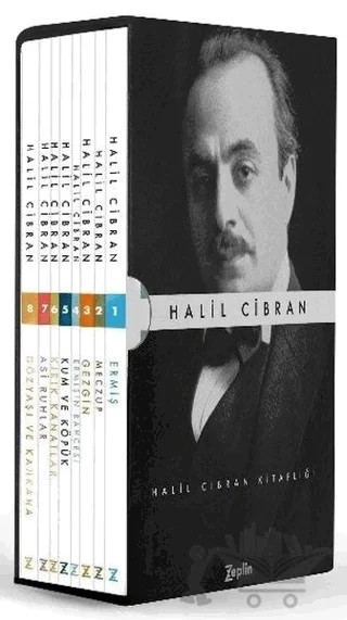 Halil Cibran Seti (8 Kitap Takım) – Halil Cibran – Zeplin Kitap kitap kapağı