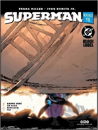 Superman: Birinci Yıl – Frank Miller – Yapı Kredi Yayınları kitap kapağı