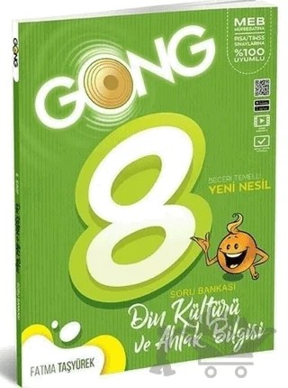 GONG 8. Sınıf Din Kültürü ve Ahlak Bilgisi Soru Bankası – Fatma Taşyürek – Eğiten Kitap kitap kapağı