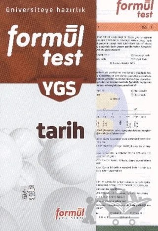 YGS Tarih Formül Test – Kolektif – Formül Yayınları kitap kapağı