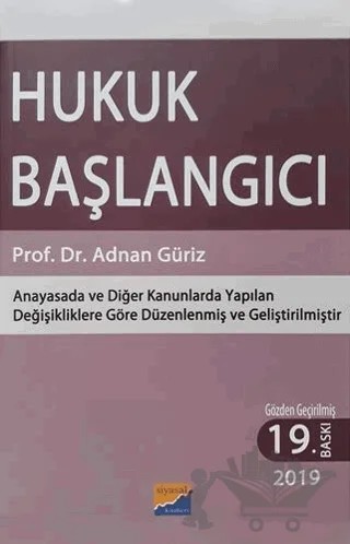 Hukuk Başlangıcı – Adnan Güriz – Siyasal Kitabevi - Akademik Kitaplar kitap kapağı
