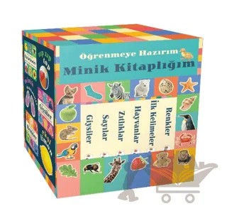 Minik Kitaplığım – Öğrenmeye Hazırım – Kolektif – İndigo Çocuk kitap kapağı
