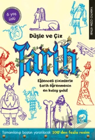 Düşle ve Çiz - Tarih – Andrew Pinder – Doğan Egmont Yayıncılık kitap kapağı