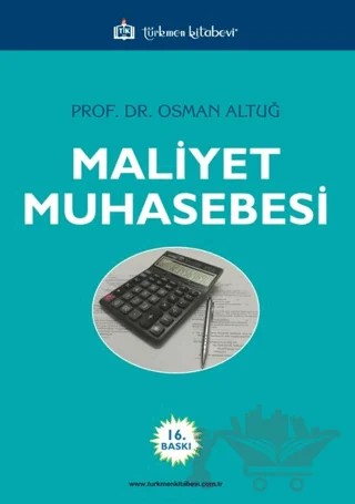 Maliyet Muhasebesi – Osman Altuğ – Türkmen Kitabevi kitap kapağı