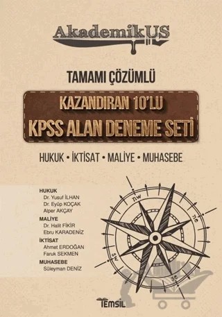Akademikus KPSS Alan Deneme Seti – Kolektif – Temsil Kitap kitap kapağı