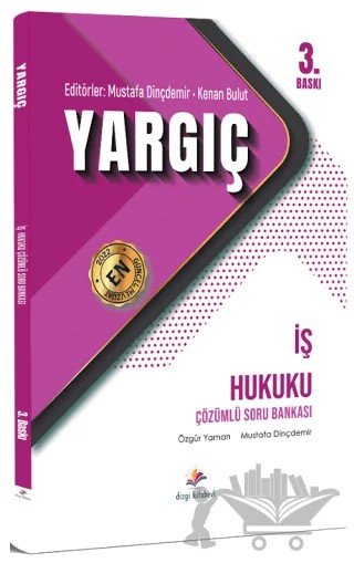 2022 Adli Hakimlik Yargıç İş Hukuku Soru Bankası – Özgür Yaman, Mustafa Dinçdemir – Dizgi Kitap kitap kapağı