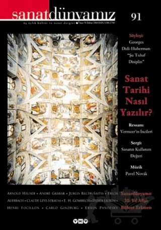 Sanat Dünyamız Üç Aylık Kültür ve Sanat Dergisi Sayı: 91 – Yapı Kredi Yayınları kitap kapağı