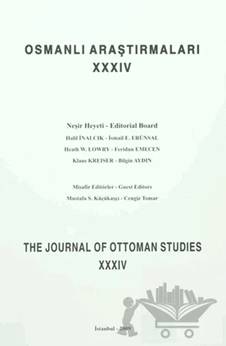 Osmanlı Araştırmaları - The Journal of Ottoman Studies Sayı: 34 – İsam Yayınları kitap kapağı
