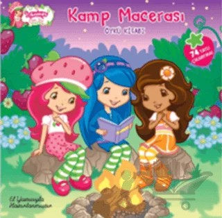 Strawberry Shortcake Çilek Kız Kamp Macerası (El Yazısı) – Lana Jocobs – Doğan Egmont Yayıncılık kitap kapağı