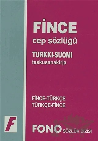 Fince / Türkçe - Türkçe / Fince Cep Sözlüğü – Kolektif – Fono Yayınları kitap kapağı