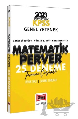 Yargı Yayınları 2023 KPSS Matematikperver Tamamı Çözümlü 25 Deneme – Ahmet Gündoğdu – Yargı Yayınevi kitap kapağı