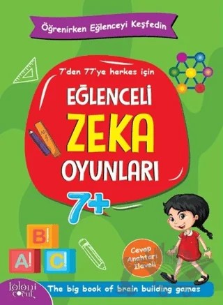 Eğlenceli Zeka Oyunları - Yeşil Kitap – Kolektif – Koloni Çocuk kitap kapağı