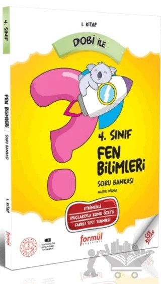 DOBİ 4. Sınıf Fen Bilimleri Soru Bankası – Nazife Dizdar – Formül Yayınları kitap kapağı