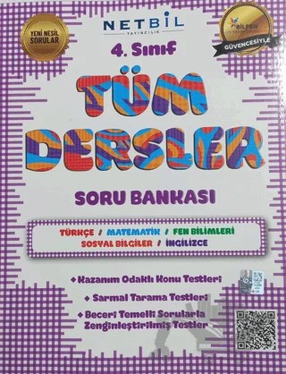 4. Sınıf Tüm Dersler Soru Bankası – Kolektif – Netbil Yayıncılık kitap kapağı