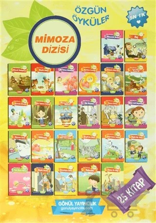 Mimoza Dizisi - 10 Kitap – Kolektif – Gönül Yayıncılık kitap kapağı