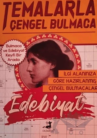 Temalarla Çengel Bulmaca - Edebiyat – Kolektif – Olimpos Yayınları kitap kapağı