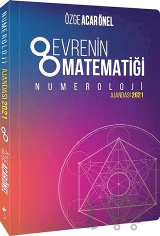 Evrenin Matematiği Numeroloji Ajandası 2021 – Özge Acar Önel – İndigo Kitap kitap kapağı