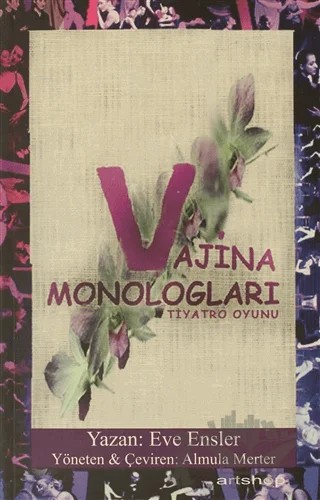 Vajina Monologları – Eve Ensler – Artshop Yayıncılık kitap kapağı