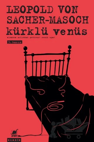 Kürklü Venüs – Leopold Von Sacher - Masoch – Ayrıntı Yayınları kitap kapağı