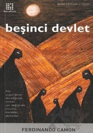 Beşinci Devlet – Ferdinando Camon – Karakutu Yayınları kitap kapağı