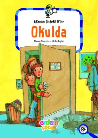 Afacan Dedektifler Okulda – Slmone Veenstra – Erdem Çocuk kitap kapağı