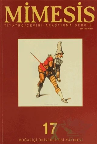Mimesis Sayı: 17 – Boğaziçi Üniversitesi Yayınevi kitap kapağı